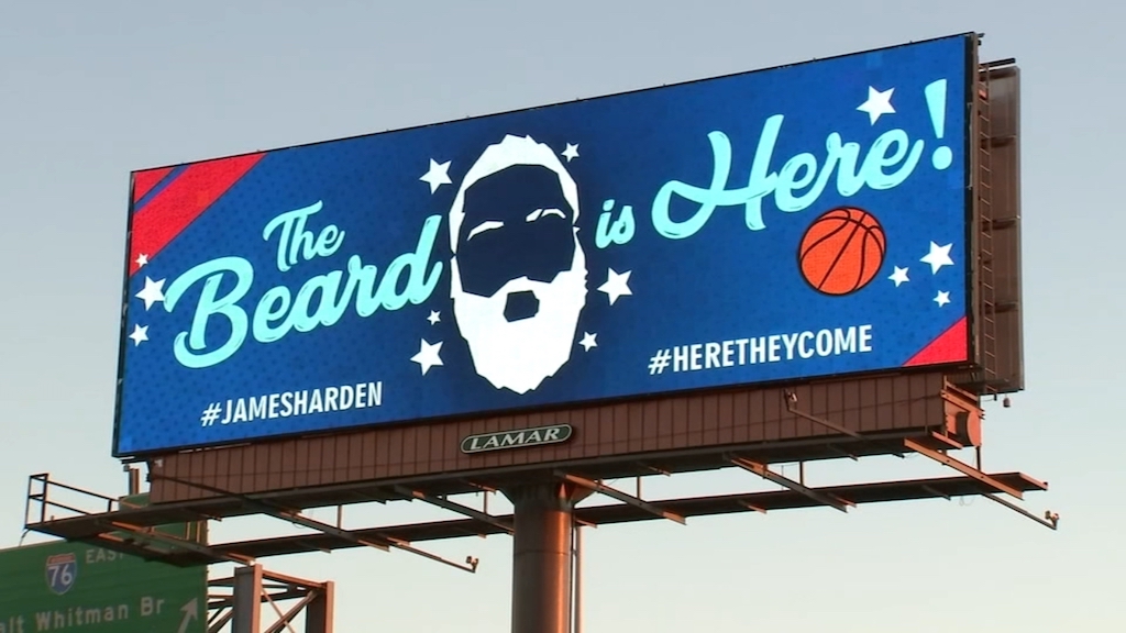 James harden the beard 76ers