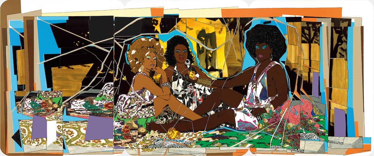 Mickalene Thomas at the Barnes