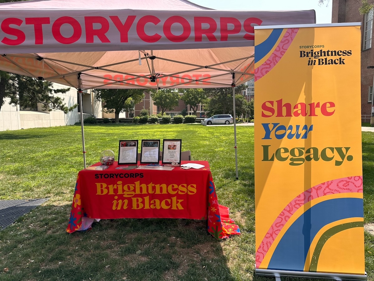 StoryCorps "Brightness in Black" Mobile Tour